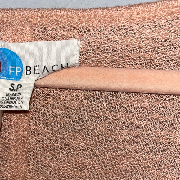 Free People Beach Peach Oversized Top 🌵2 - Picture 3 of 5